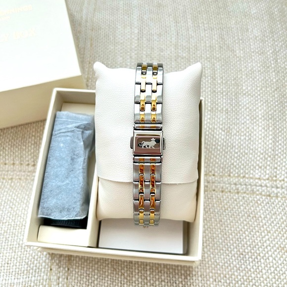 Larsson & Jennings and Jilly Box Boyfriend Mixed Metal Watch - Picture 2 of 4